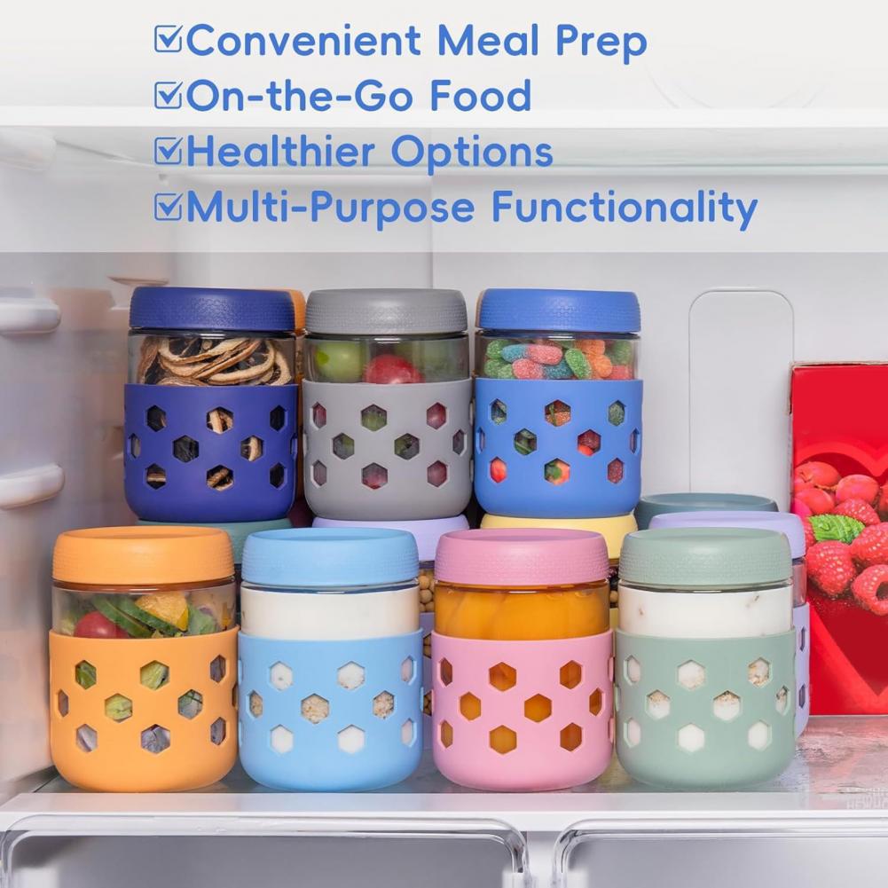 Einmachgläser aus Glas mit Sil – Meal Prep Overnight Oats Bewertung und Preis