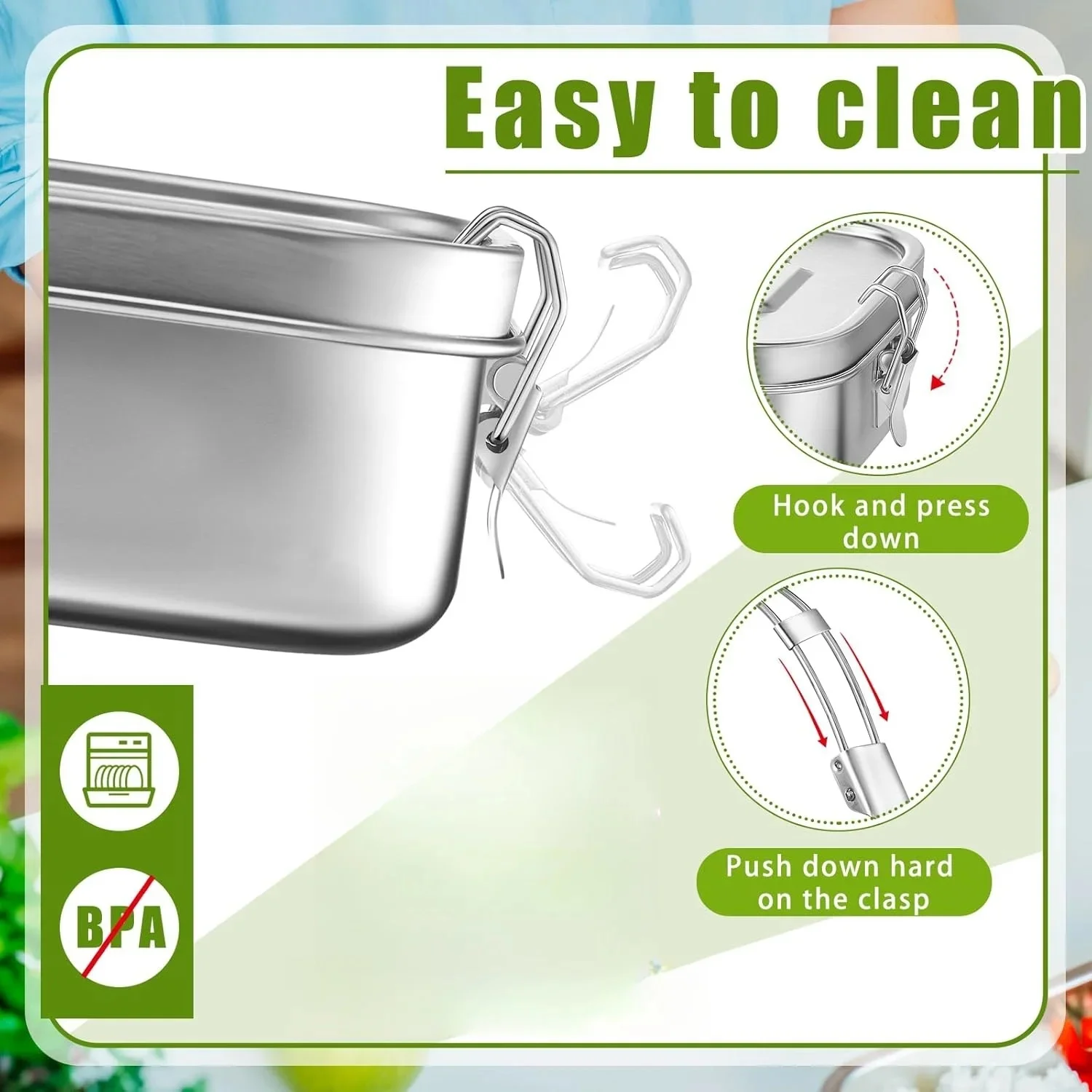 Edelstahl-Lunchbox für Kinder  – Meal Prep List Bewertung und Preis