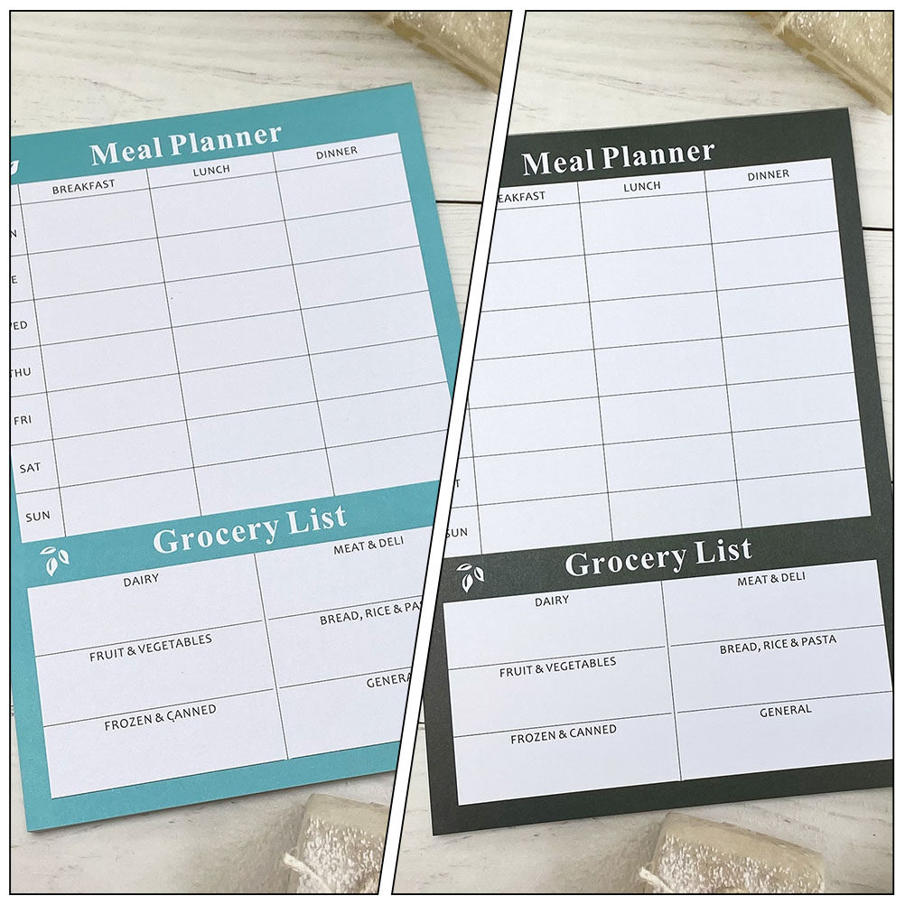 2 Stück Ernährungsplanungs-Not – Meal Prep Grocery List Bewertung und Preis