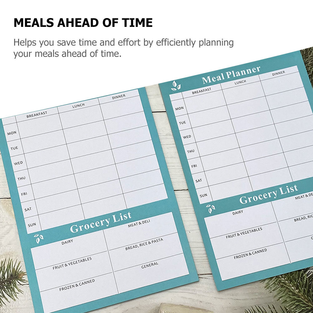 2 Stück Ernährungsplanungs-Not – Meal Prep Grocery List Bewertung und Preis