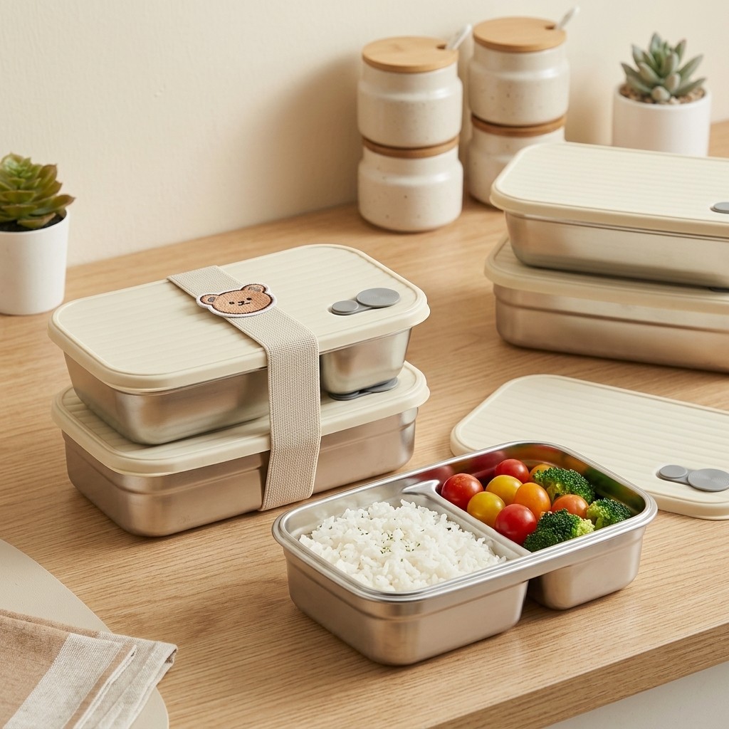Edelstahl Bento-Box Metall-Lun – Meal Prep Dinners Bewertung und Preis