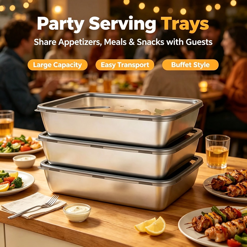 6-teiliges Edelstahl-Aufbewahr – Meal Prep Dinners Bewertung und Preis