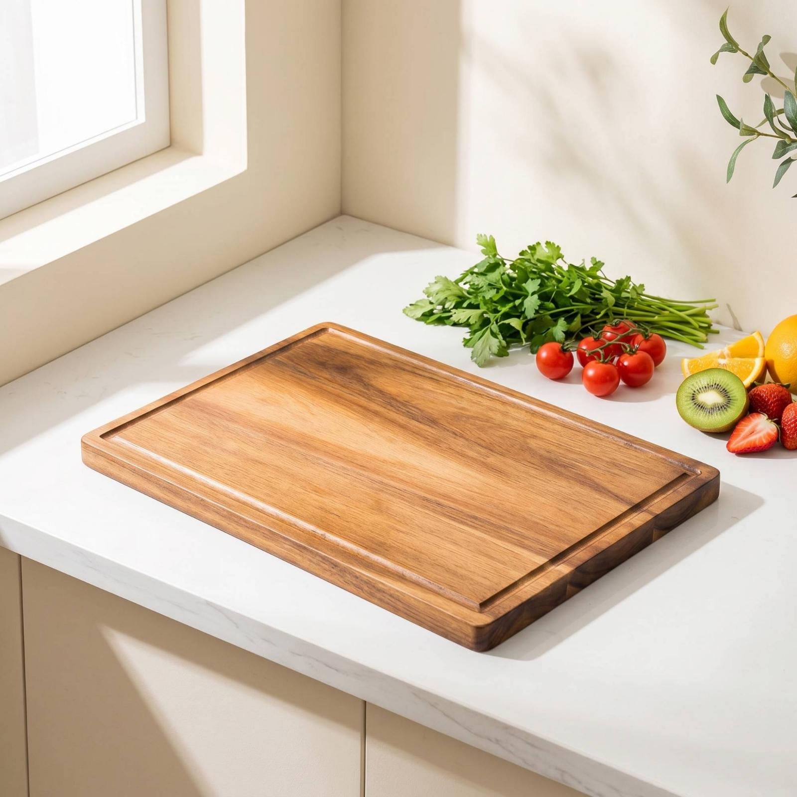 Massives Akazienholz-Schneideb – Meal Prep Juice Bewertung und Preis
