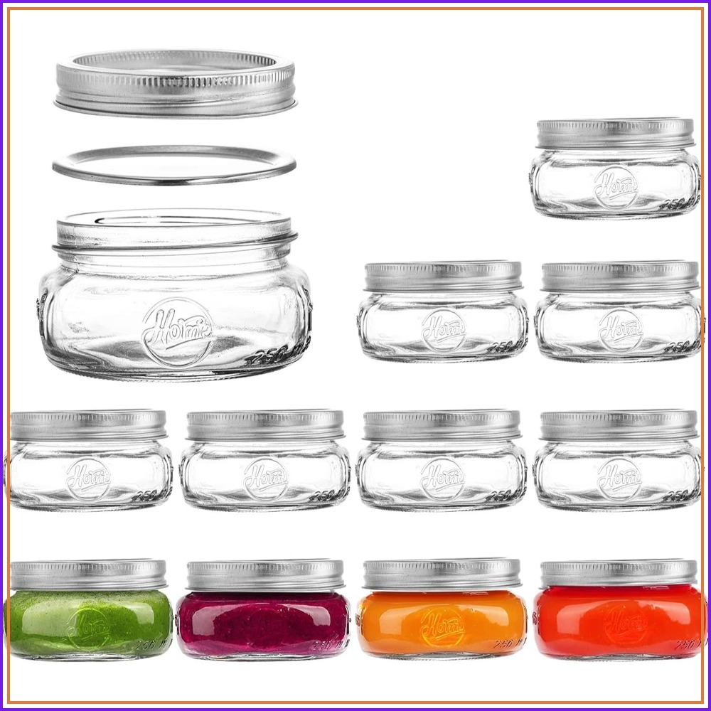 12er-Pack 8oz Weithalsgläser m – Meal Prep Overnight Oats Bewertung und Preis