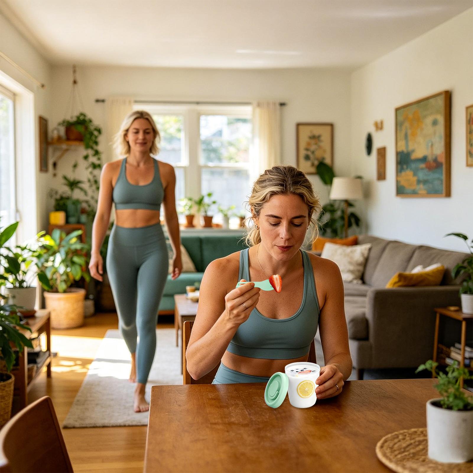 Joghurtbecher mit Deckel, luft – Meal Prep Overnight Oats Bewertung und Preis
