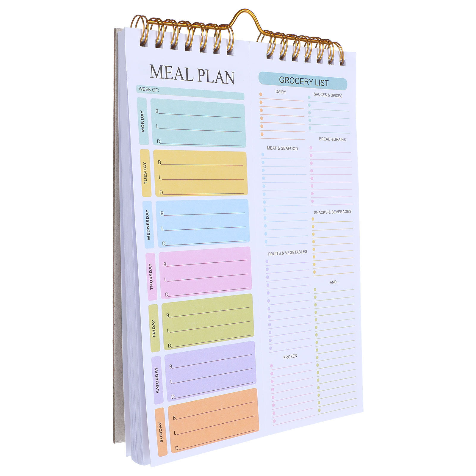 52 Blatt A5 Wochen-Menüplaner  – Meal Prep Grocery List Bewertung und Preis
