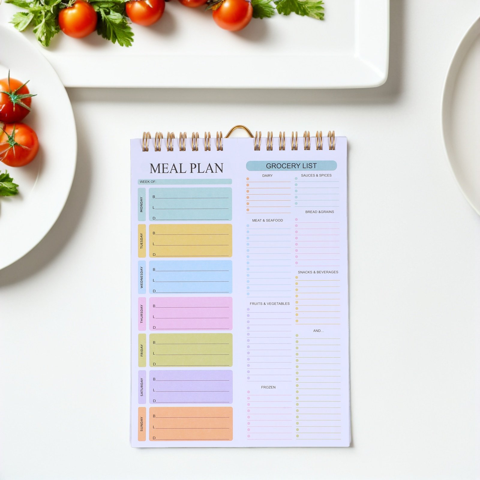 52 Blatt A5 Wochen-Menüplaner  – Meal Prep Grocery List Bewertung und Preis