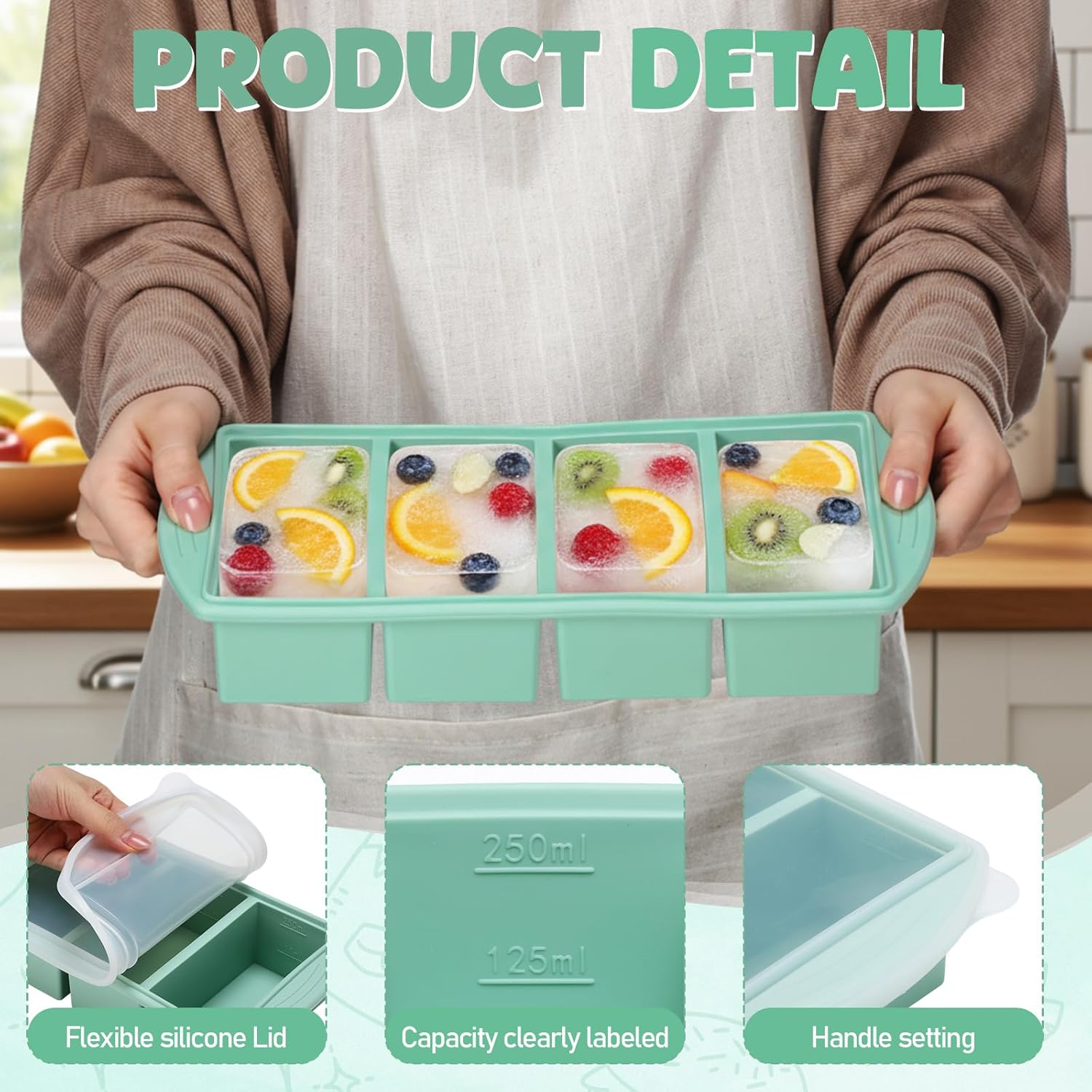 Silikon-Gefrierbehälter mit De – Meal Prep Oatmeal Bewertung und Preis