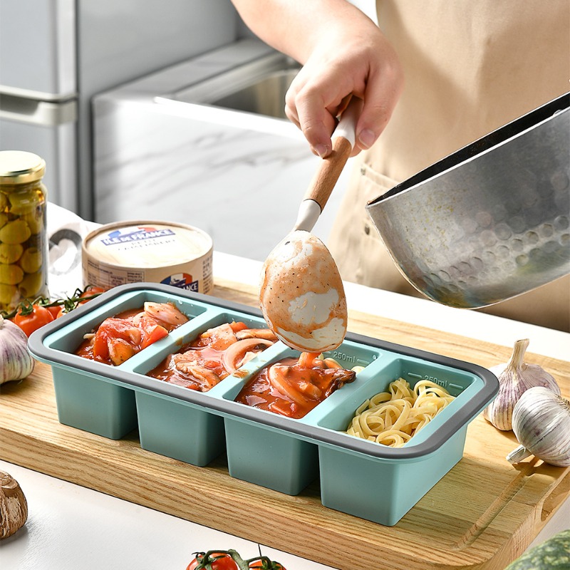 1 Stück Silikon-Gefrierschrank – Meal Prep Oatmeal Bewertung und Preis