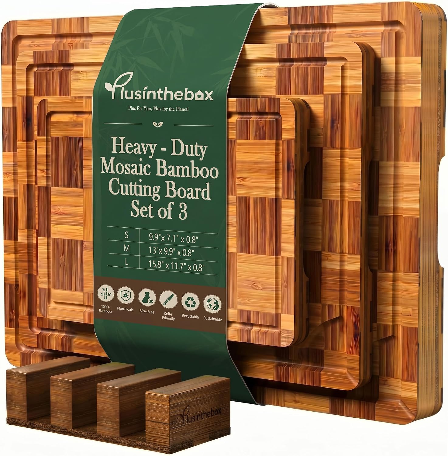 Kariertes Schneidebrett-Set mi – Meal Prep Juice Bewertung und Preis
