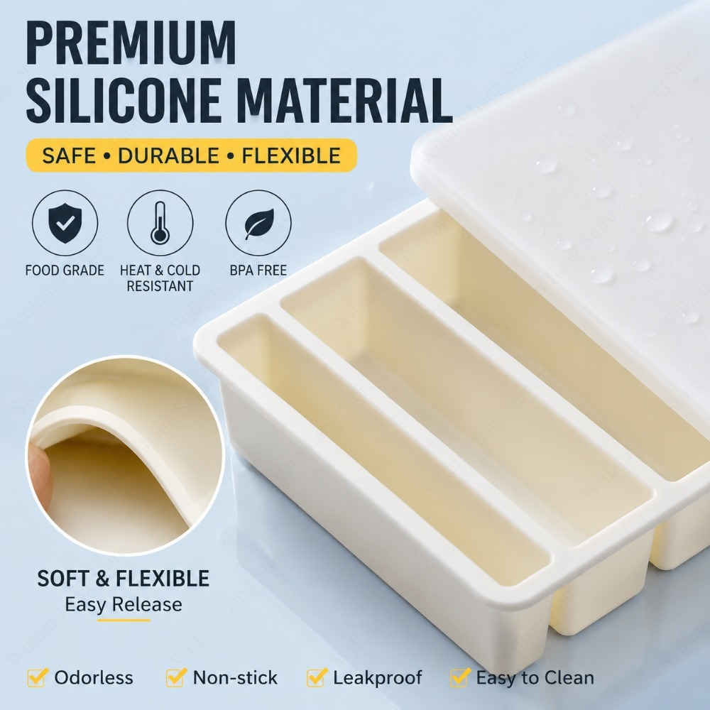 Langlebige Silikon-Gefrierform – Meal Prep Dinners Bewertung und Preis
