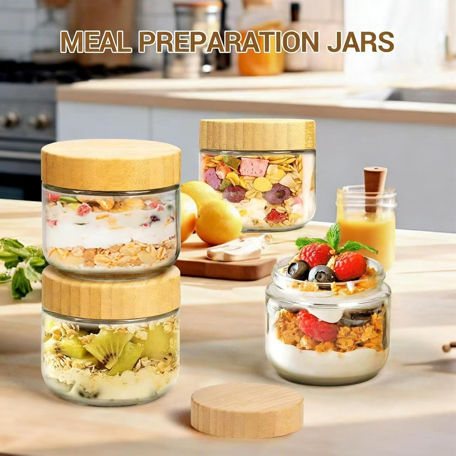 Overnight-Oats-Behälter 4-teil – Meal Prep Overnight Oats Bewertung und Preis